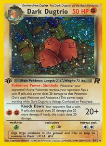 [PKM] Dark Dugtrio (6/82) [Team Rocket Unlimited]