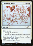 {R} Cleansing Nova (Sketch) [Secret Lair Drop Promos][SLD 730]