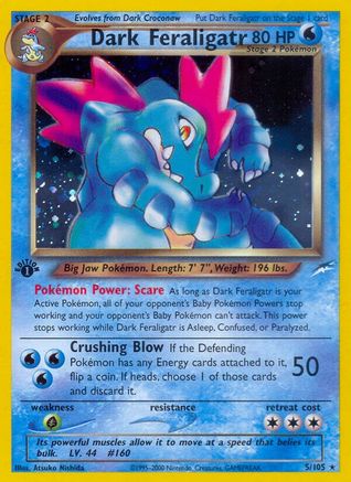 [PKM] Dark Feraligatr (5/105) [Neo Destiny Unlimited]