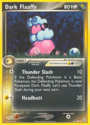 [PKM] Dark Flaaffy (33/109) [EX: Team Rocket Returns]
