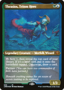 {R} Thrasios, Triton Hero (Etched) [Commander Legends][CMR 538]