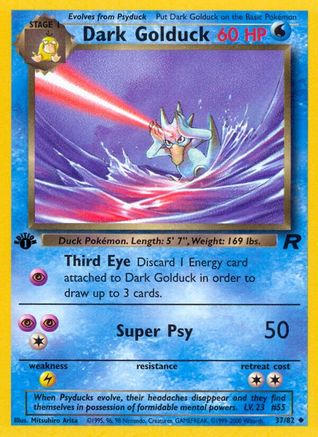 [PKM] Dark Golduck (37/82) [Team Rocket 1st Edition]
