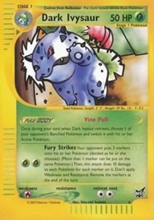 [PKM-R] Dark Ivysaur (6) [Best of Promos]