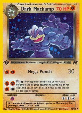 [PKM] Dark Machamp (10/82) [Team Rocket Unlimited]
