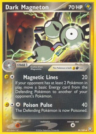 [PKM-C] Dark Magneton (39/109) (Stamped) [EX: Team Rocket Returns]
