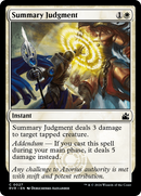 {C} Summary Judgment [Ravnica Remastered][RVR 027]