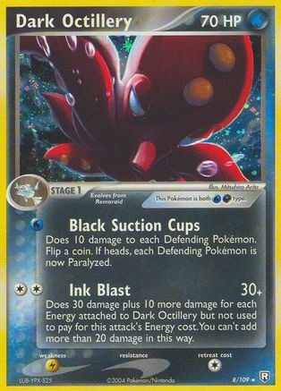 [PKM-R] Dark Octillery (8/109) (Stamped) [EX: Team Rocket Returns]