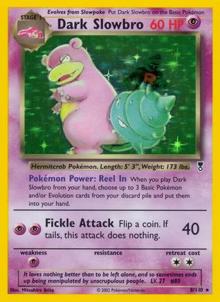 [PKM-R] Dark Slowbro (8/110) [Legendary Collection]