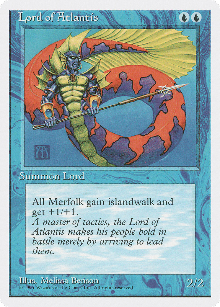 {R} Lord of Atlantis [Fourth Edition][4ED 082]