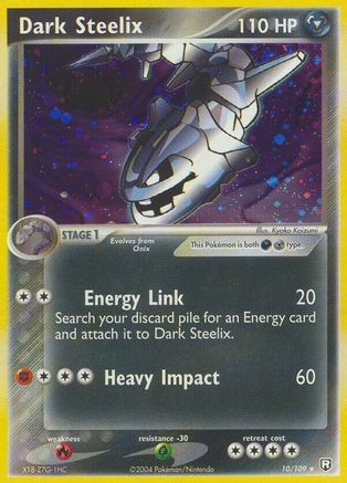 [PKM] Dark Steelix (10/109) (Stamped) [EX: Team Rocket Returns]