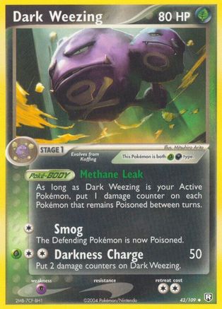 [PKM] Dark Weezing (42/109) (Stamped) [EX: Team Rocket Returns]