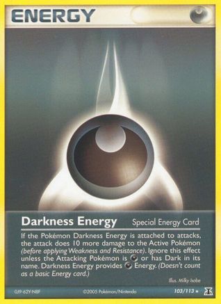 [PKM BE] Darkness Energy (103/113) [EX: Delta Species]