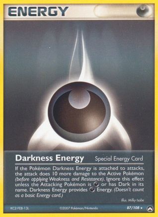 [BE] Darkness Energy (87/108) (Stamped) [EX: Power Keepers]