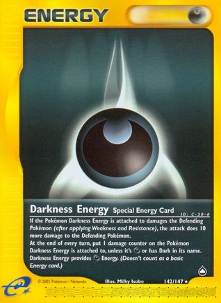 [PKM BE] Darkness Energy (142/147) [Aquapolis]