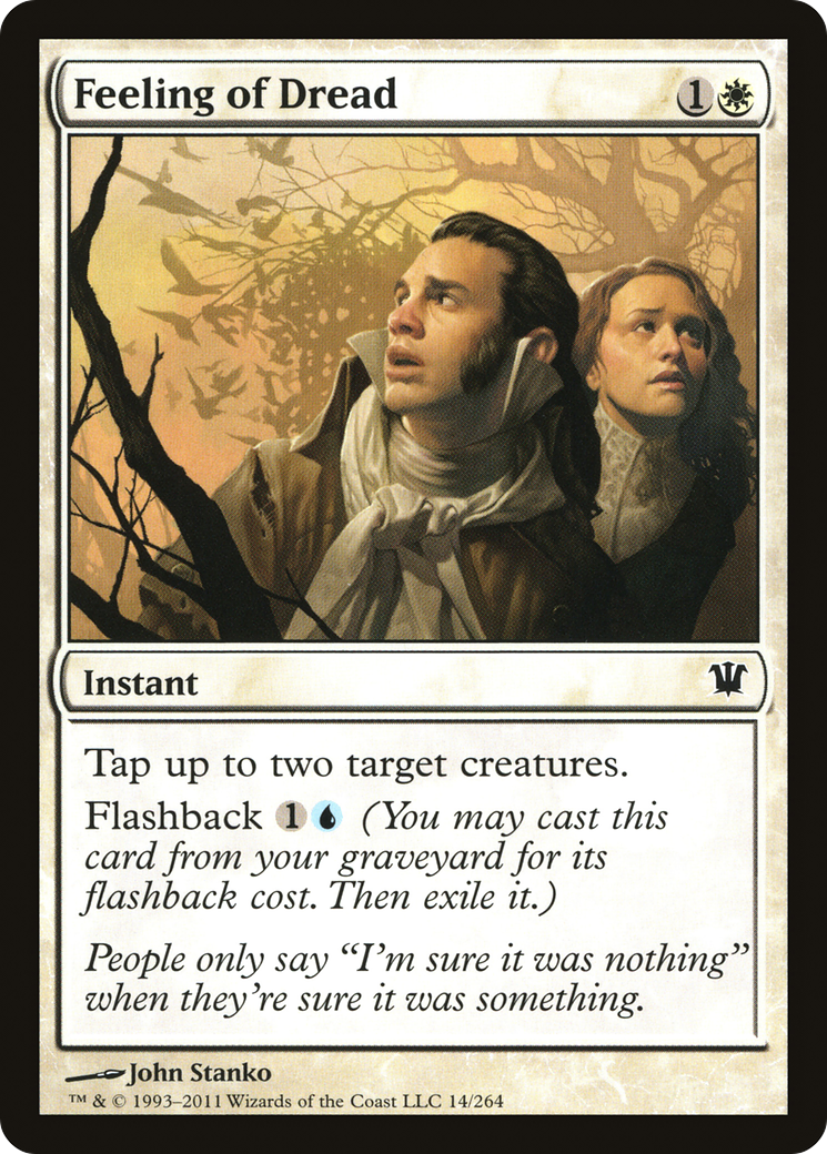 {C} Feeling of Dread [Innistrad][ISD 014]