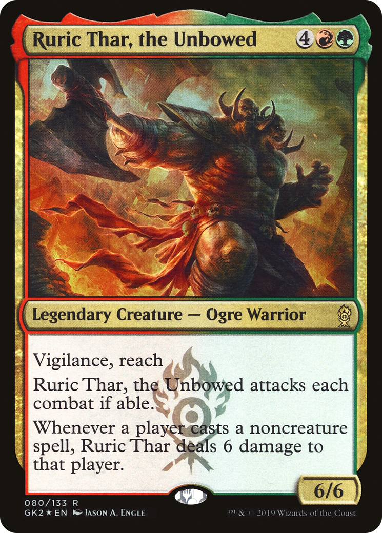 {R} Ruric Thar, the Unbowed [Ravnica Allegiance Guild Kit][GK2 080]