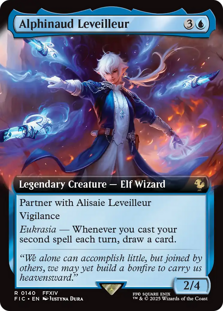 {R} Alphinaud Leveilleur (Extended Art) [FINAL FANTASY Commander][FIC 140]