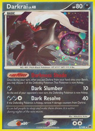 [PKM] Darkrai (3/100) [Diamond & Pearl: Majestic Dawn]