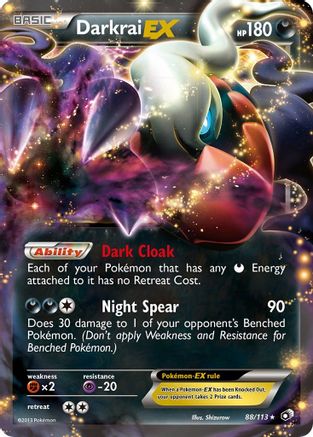 [PKM] Darkrai EX (88/113) [Black & White: Legendary Treasures]