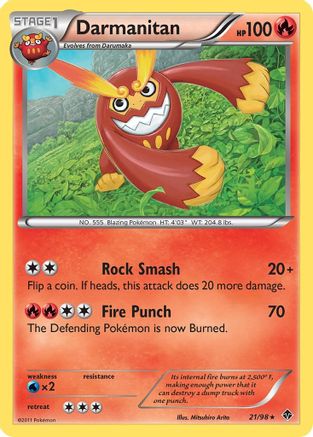 [PKM-R] Darmanitan (21/98) [Black & White: Emerging Powers]
