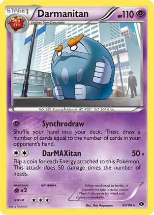 [PKM-R] Darmanitan (60/99) [Black & White: Next Destinies]