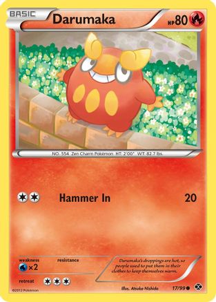 [PKM] Darumaka (17/99) [Black & White: Next Destinies]