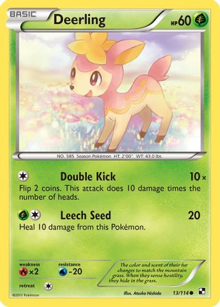 [PKM] Deerling (13/114) [Black & White: Base Set]