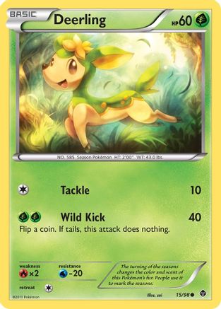 [PKM] Deerling (15/98) [Black & White: Emerging Powers]