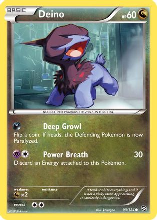 [PKM] Deino (93/124) [Black & White: Dragons Exalted]