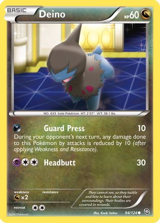 [PKM-C] Deino (94/124) [Black & White: Dragons Exalted]