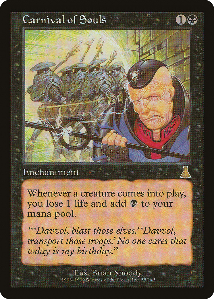 {R} Carnival of Souls [Urza's Destiny][UDS 055]