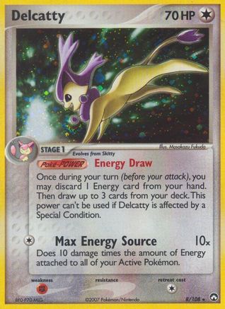 [PKM-R] Delcatty (8/108) (Stamped) [EX: Power Keepers]