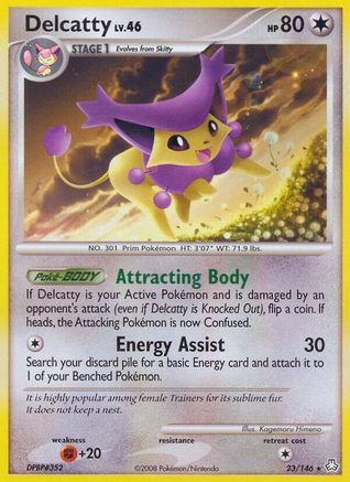 [PKM] Delcatty (23/146) [Diamond & Pearl: Legends Awakened]