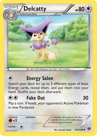 [PKM-C] Delcatty (105/146) [XY: Base Set]