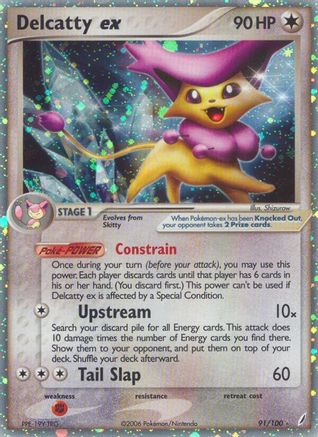 [PKM] Delcatty ex (91/100) [EX: Crystal Guardians]