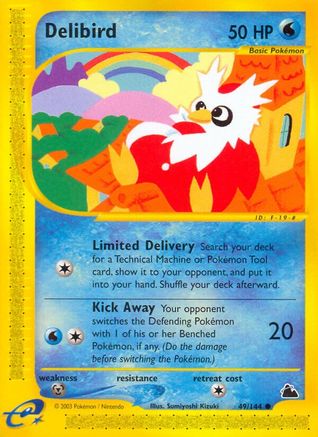 [PKM] Delibird (49/144) [Skyridge]