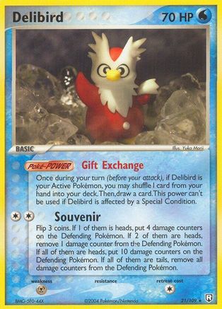 [PKM-R] Delibird (21/109) (Stamped) [EX: Team Rocket Returns]