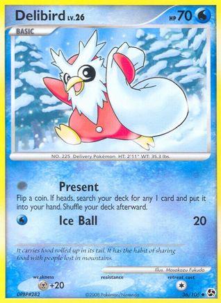 [PKM] Delibird (36/106) [Diamond & Pearl: Great Encounters]