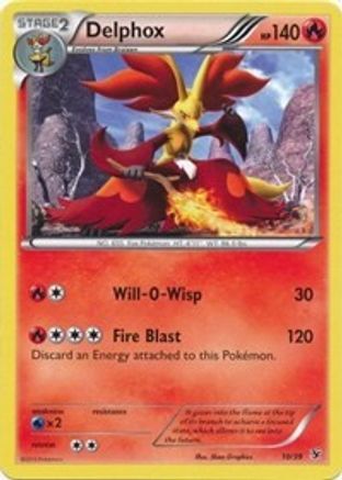 [PKM] Delphox (10/39) [XY: Kalos Starter Set]