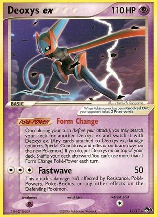 [PKM-R] Deoxys ex (17/17) [POP Series 4]