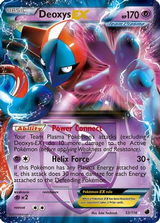 [PKM] Deoxys EX (53/116) [Black & White: Plasma Freeze]