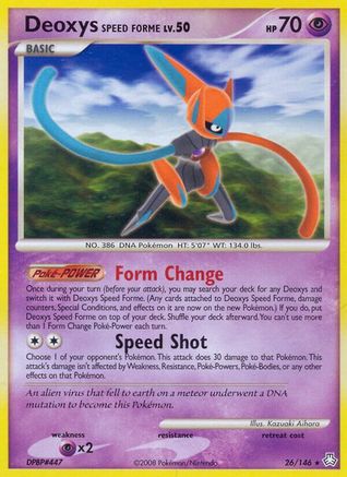 [PKM-R] Deoxys Speed Forme (26/146) [Diamond & Pearl: Legends Awakened]