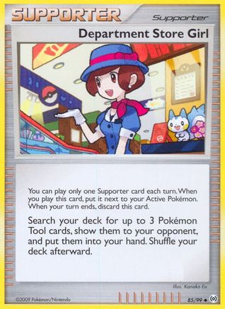 [TR] Department Store Girl (85/99) [Platinum: Arceus]