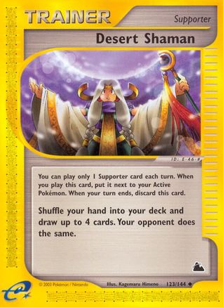 [PKM] Desert Shaman (123/144) [Skyridge]