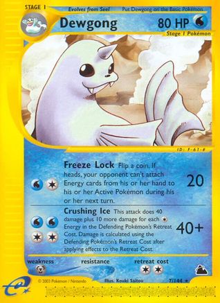 [PKM] Dewgong (7/144) [Skyridge]