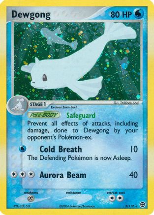 [PKM] Dewgong (3/112) [EX: FireRed & LeafGreen]