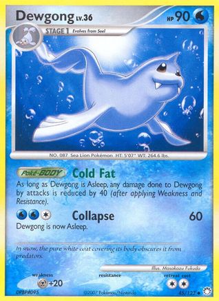 [PKM-C] Dewgong (45/123) [Diamond & Pearl: Mysterious Treasures]