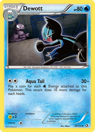 [PKM] Dewott (38/113) [Black & White: Legendary Treasures]