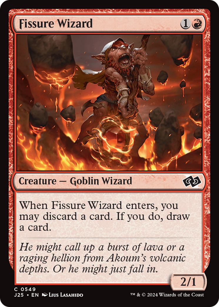 {C} Fissure Wizard [Foundations Jumpstart][J25 549]