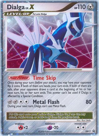 [PKM] Dialga LV.X (DP17) [Diamond & Pearl: Black Star Promos]